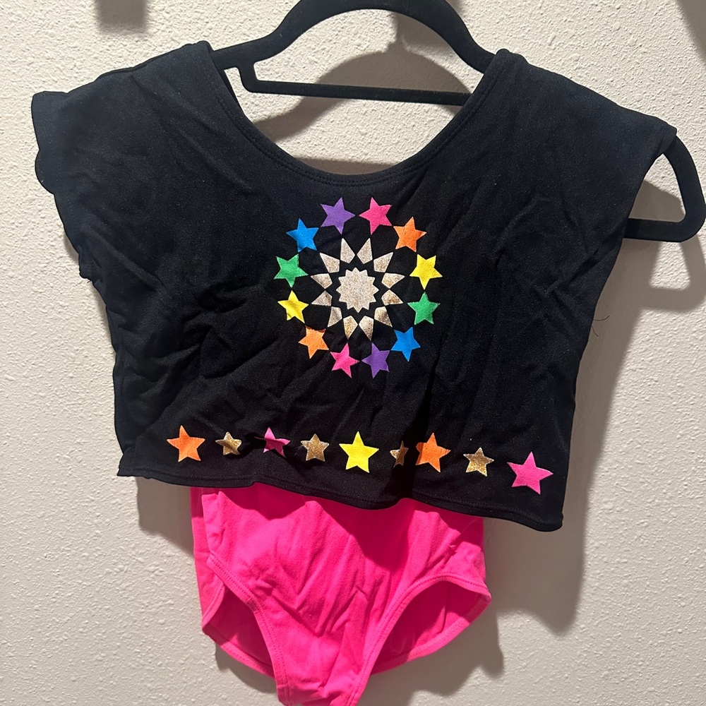 Girls Tank and Leotard Dance Outfit